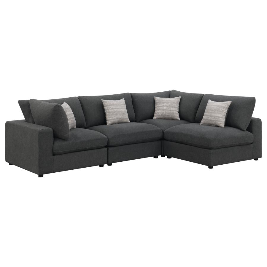 COASTER, SERENE 4 PIECES MODULAR SECTIONAL (2 COLORS) ,551324