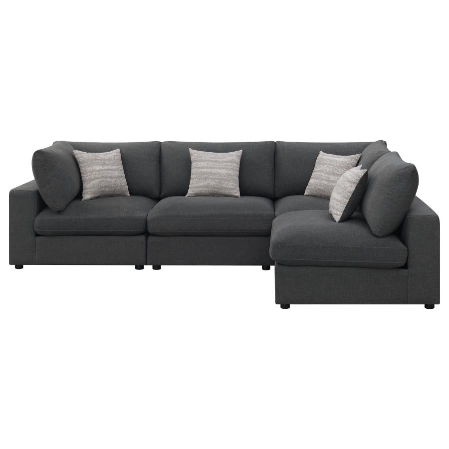 COASTER, SERENE 4 PIECES MODULAR SECTIONAL (2 COLORS) ,551324