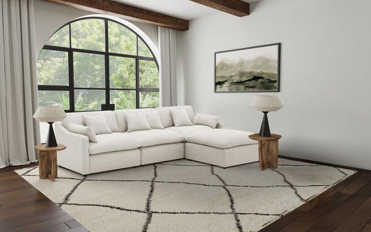 COASTER, HOBSON MODULAR 4 PIECES SECTIONAL SOFA (2 COLORS), 551451