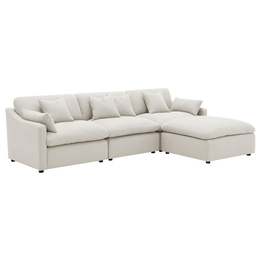 COASTER, HOBSON MODULAR 4 PIECES SECTIONAL SOFA (2 COLORS), 551451