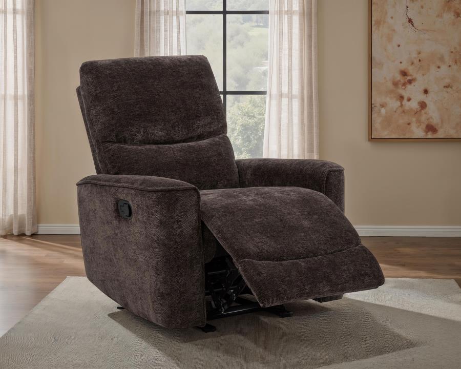 COASTER,  NAVARRO RECLINING SOFA SET DARK BROWN, 609571-S2