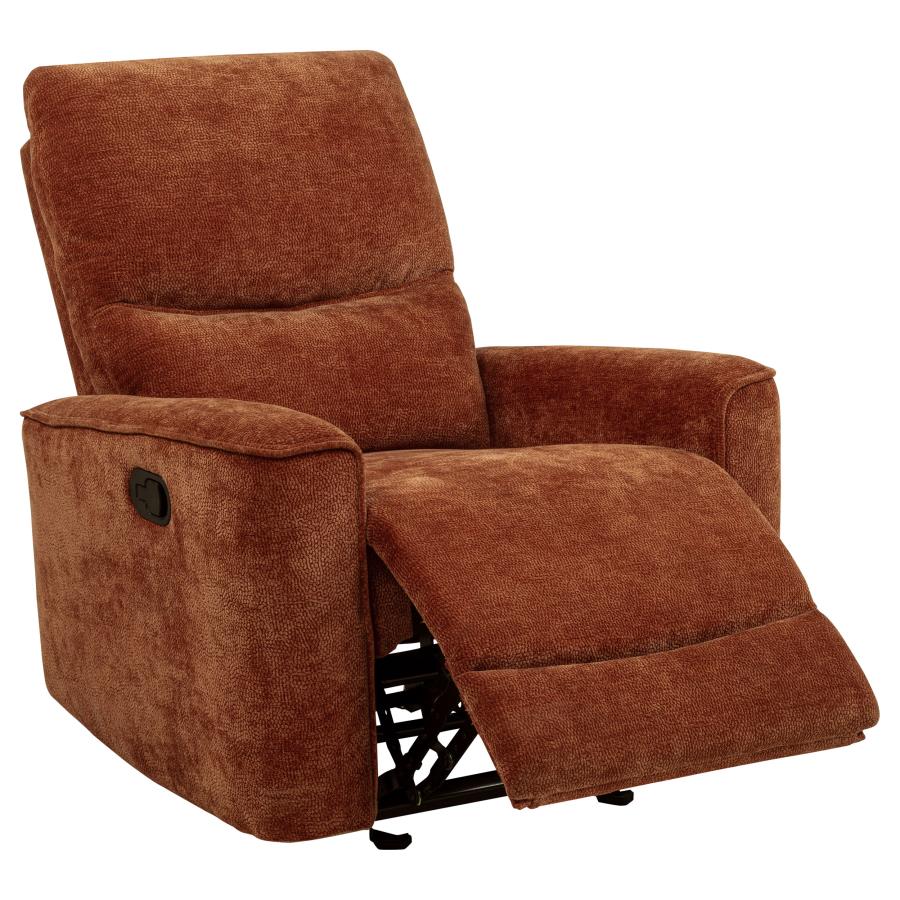 COASTER,  NAVARRO RECLINING SOFA SET ORANGE, 609574