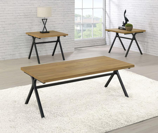 COASTER, 3 PIECES COFFEE TABLE SET, 753424