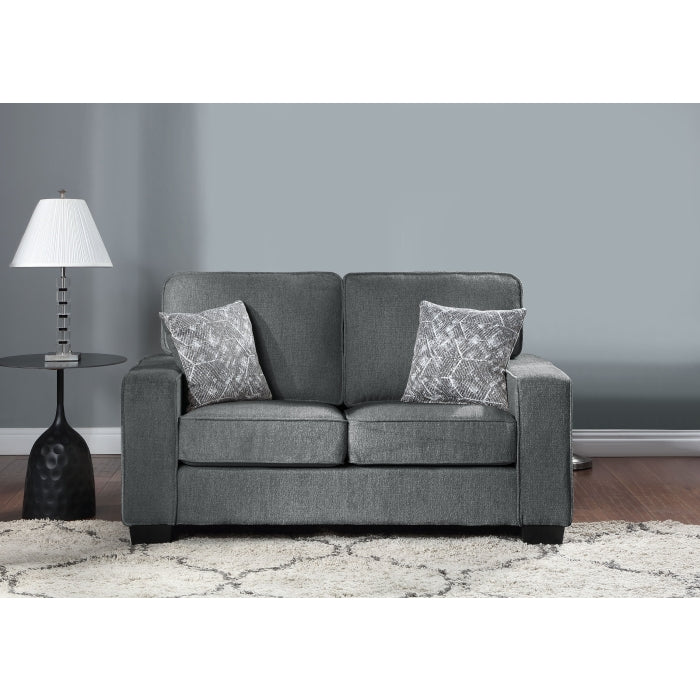Sofa Set gray fabric, 8180