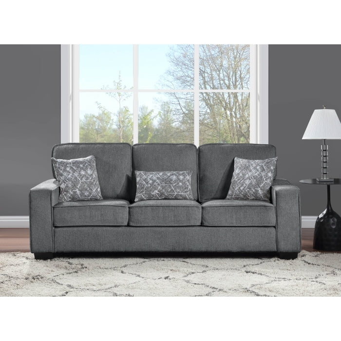 Sofa Set gray fabric, 8180