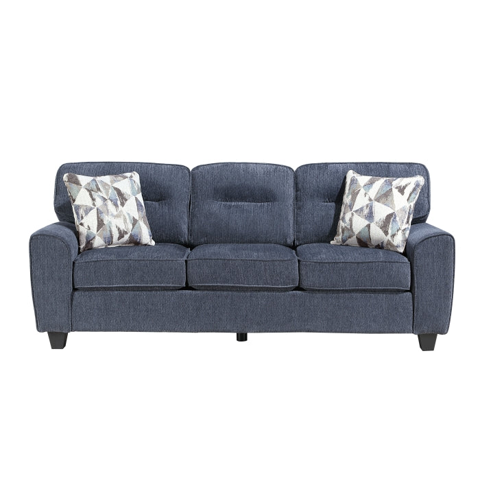 HOMELEGANCE, BENETT BLUE SOFA , 8416BU*3