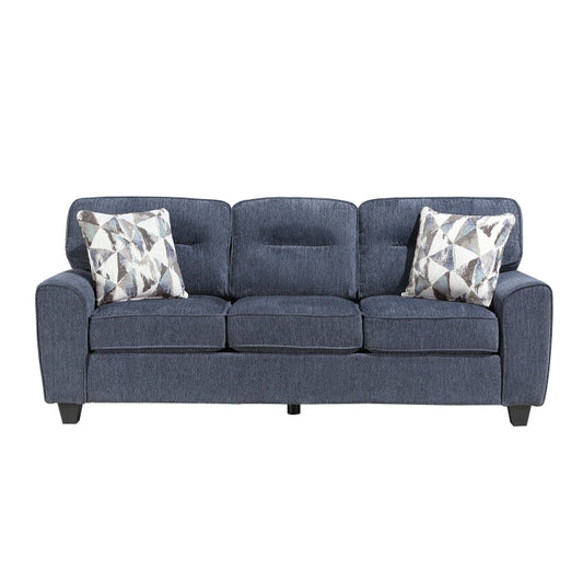 HOMELEGANCE, BENETT BLUE SOFA , 8416BU*3