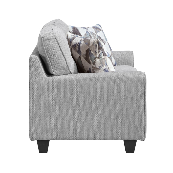 HOMELEGANCE, BENETT LIGHT GRAY SOFA , 8416GY*3