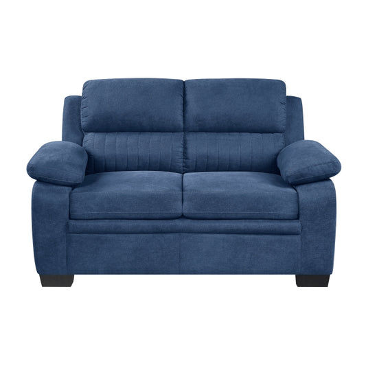 HOMELEGANCE, BLUE LOVE SEAT, 9333BL-LV