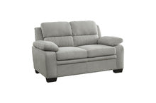 Holleman. 2 pieces sofa set light gray. 9333LG