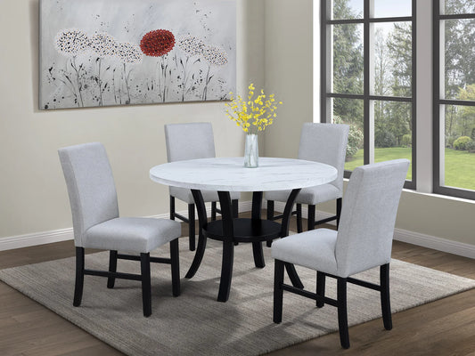 5 PIECES ROUND TABLE SET. 9448/9449