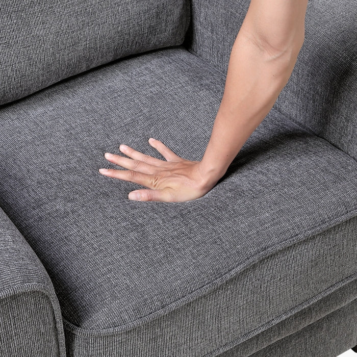 HOMELEGANCE, ZANDER GRAY CHENILLE SOFA SET, 9745DG*2
