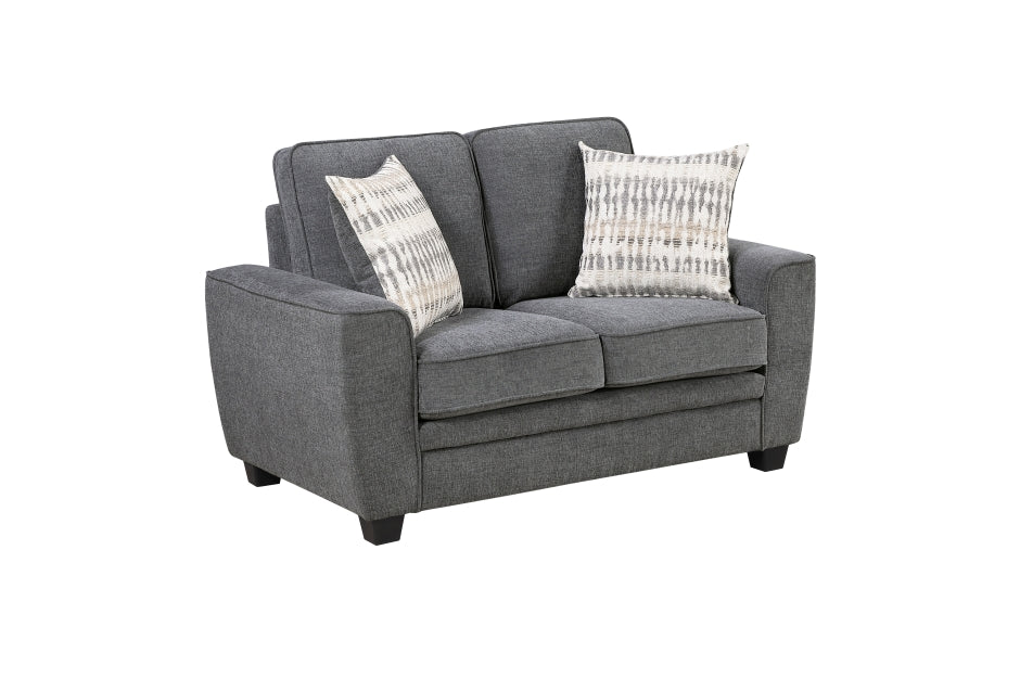 HOMELEGANCE, ZANDER GRAY CHENILLE SOFA SET, 9745DG*2