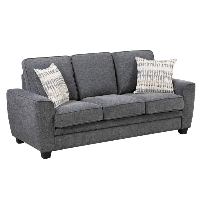 HOMELEGANCE, ZANDER GRAY CHENILLE SOFA SET, 9745DG*2
