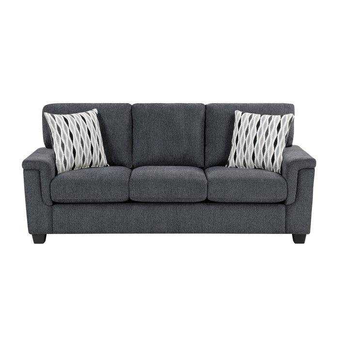 HOMELEGANCE, CHELSEA GRAY CHENILLE SOFA , 9746DG*3