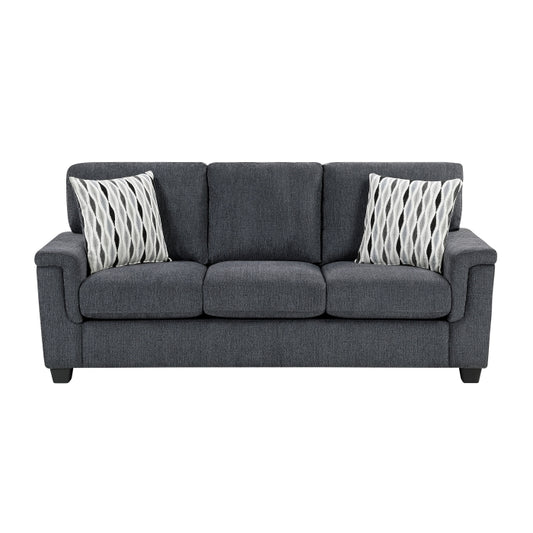 HOMELEGANCE, CHELSEA GRAY CHENILLE SOFA , 9746DG*3