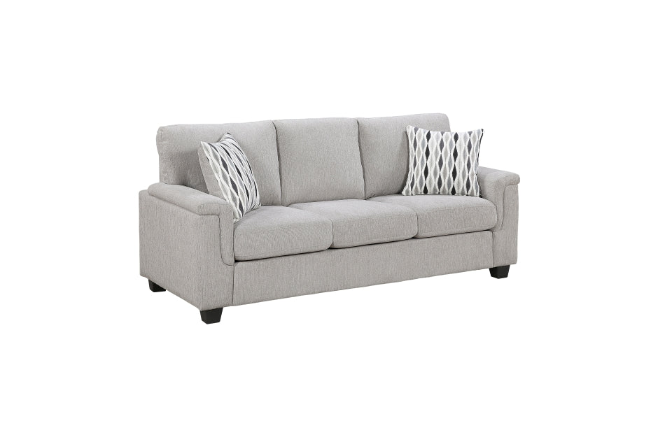 HOMELEGANCE, CHELSEA LIGHT GRAY CHENILLE SOFA SET, 9746GY*2
