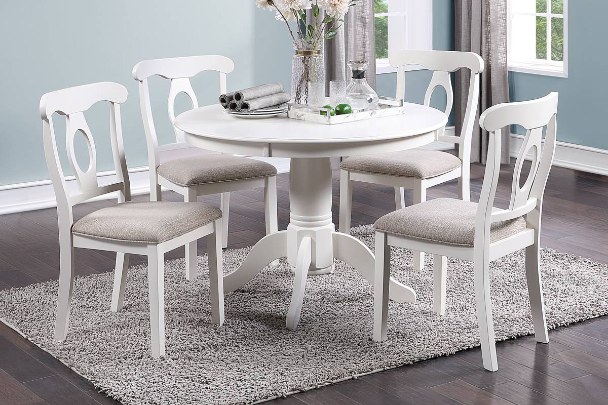 5 PIECES DOUND TABLE SET, F2560