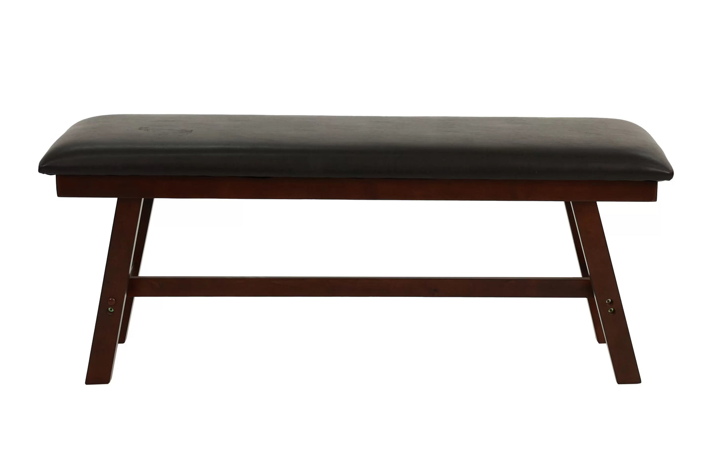 POUNDEX, WALNUT BENCH,. F1332