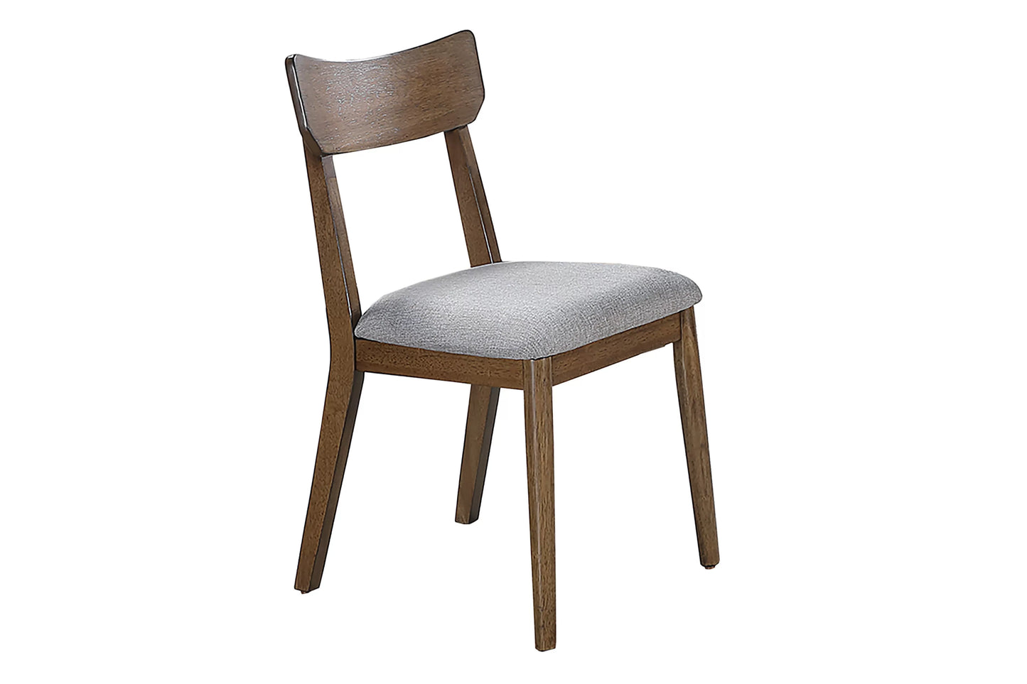 POUNDEX, SET OF 2 WALNUT SIDE CHAIRS, F1953