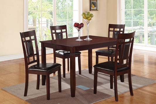 5 PIECES DINING SET ESPRESSO, F2232