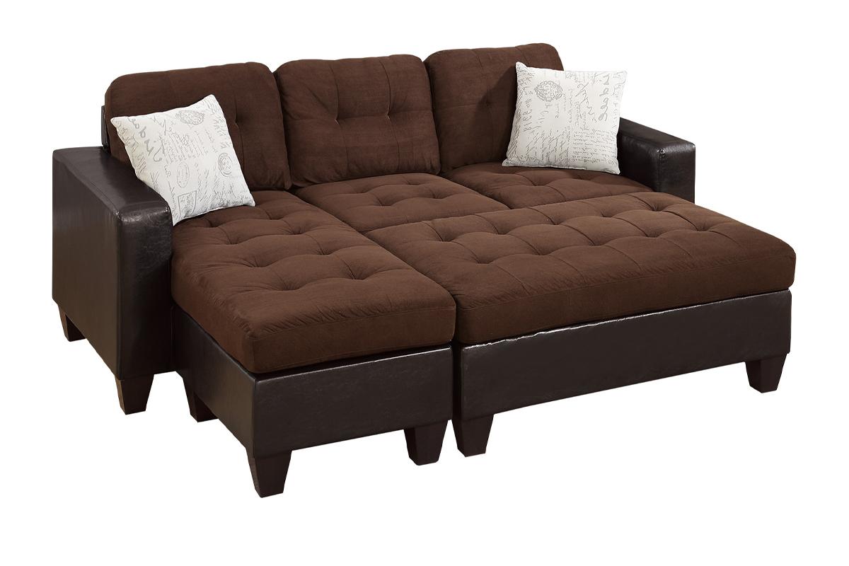 REVERSIBLE SECTIONAL WITH OTTOMAN, F6928