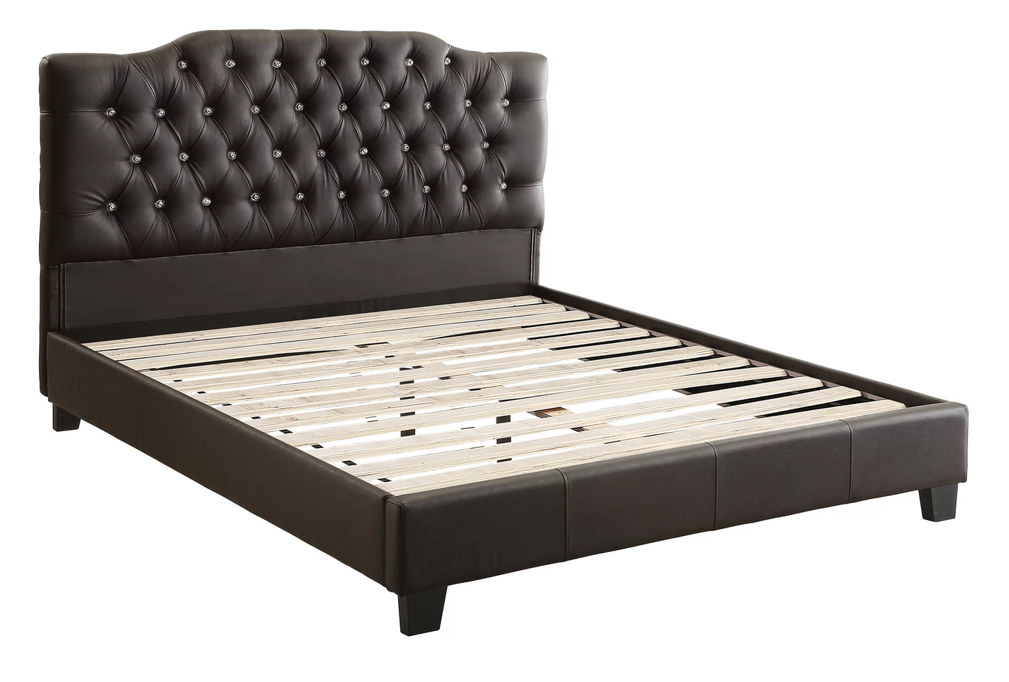 POUNDEX, FULL SIZE BED FRAME, F9679F