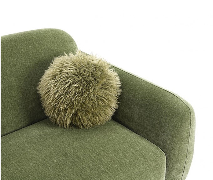 MELLONE, CHENILLE MID-CENTURY MODERN SOFA  (2 COLORS) FM64007