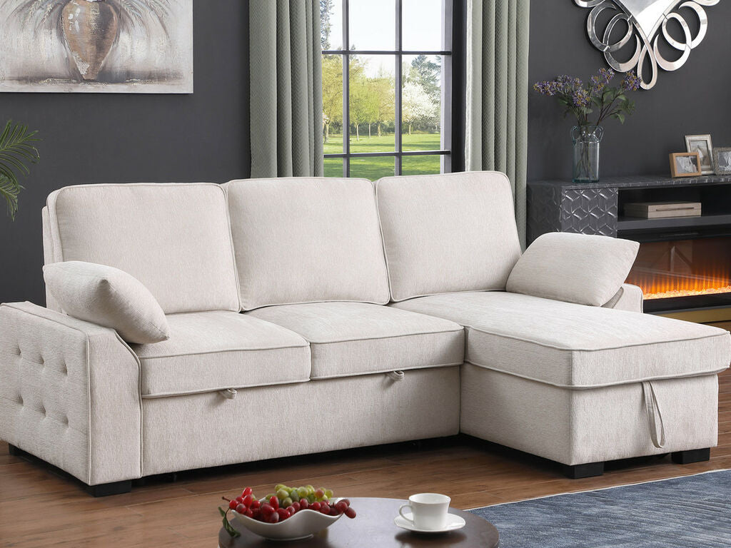 SLEEPER SECTIONAL, USB AND CUP HOLDERS, 81442