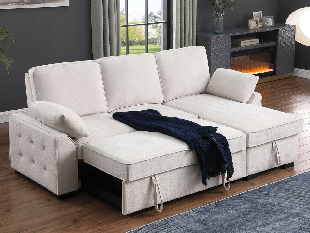 SLEEPER SECTIONAL, USB AND CUP HOLDERS, 81442