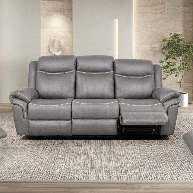 AGATA, MANUAL MOTION SOFA SET WARM GRAY,  NX6001WG