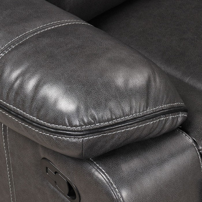 FURNITURE OF AMERICA, GATRIA MANUAL MOTION SECTIONAL (2 COLORS),  CM6982