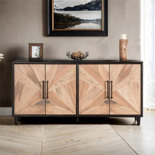 LAKESIDE, TWO TONE CABINET,  FM39003BK-SV