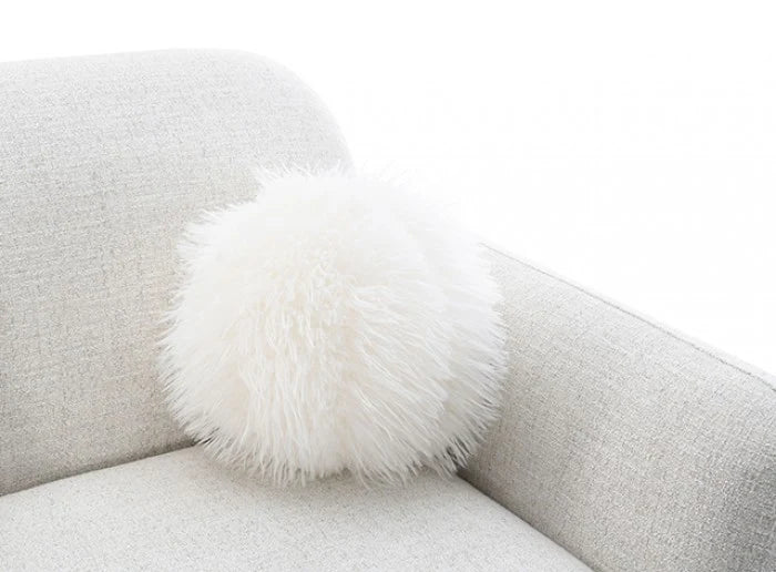 MELLONE, CHENILLE MID-CENTURY MODERN SOFA  (2 COLORS) FM64007
