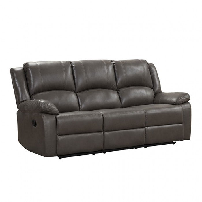 MANUAL RECLINER SOFA GRAY, NX6008GY-SF